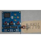 BENCHMARK GAMES Arcade Machine Game PCB Printed Circuit POWER DISTRIBUTION Board #1446 for sale 