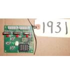 BENCHMARK Redemption Machine Game PCB Printed Circuit POWER DISTRIBUTION Board #1931 for sale  