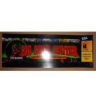 BIG BUCK HUNTER Arcade Machine Game FLEXIBLE Overhead Marquee Header #69 for sale 