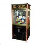 BIG CHOICE SKILL CRANE Arcade Machine Game for sale - TAKES BILLS & COINS - 38" WIDE - LATE MODEL