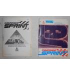 CHAMPIONSHIP SPRINT Arcade Machine Game OPERATORS MANUAL with ILLUSTRATED PARTS LISTS & SCHEMATICS #756 for sale 