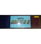 CHASE H.Q. Arcade Machine Game Overhead Marquee Header for sale by TAITO #CH103  