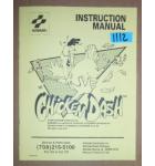 CHICKEN DASH Arcade Machine Game INSTRUCTION MANUAL #1112 for sale  