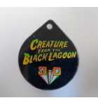 CREATURE FROM THE BLACK LAGOON Original Pinball Machine Promotional Key Fob Keychain Plastic for sale  