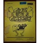 CUT THE CHEESE Arcade Machine Game MANUAL #1218 for sale  