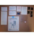 CYBERNAUT Pinball Machine Game SYSTEM INFORMATION MANUAL, INSTRUCTION CARDS, MISC. #934 for sale  