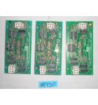 CYCLONE Redemption Arcade Machine Game PCB Printed Circuit DISPLAY Boards - LOT of 3 - #1450 for sale  