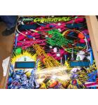 COUNTERFORCE Pinball Machine Game Backglass Backbox Artwork