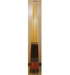 Crest Two Piece 57" Pool Cue Stick for sale #191 - Lot of 6 