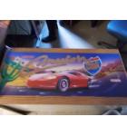 Cruis'n USA Arcade Machine Game Dual Overhead Header #12D for sale - Great Wall Art Too 
