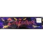 DARK STALKERS: THE NIGHT WARRIORS Arcade Machine Game Overhead Header Marquee #H68 for sale by CAPCOM 