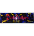 DARKSTALKERS Arcade Machine Game Overhead Header #W29 for sale by CAPCOM  
