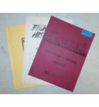 DATA EAST Arcade Machine Game LOT of 3 MANUALS #885 for sale  