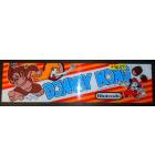 DONKEY KONG Arcade Machine Game Overhead Header PLEXIGLASS for sale #W27 