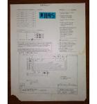 ELEPHANT Arcade Machine Game DIP SWITCH SETINGS, COIN SELECTION & WIRING DIAGRAM #1195 for sale 