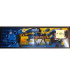 ESWAT CYBER POLICE Arcade Machine Game Overhead Marquee Header for sale #H94 by SEGA  