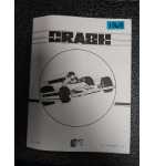 EXIDY CRASH Arcade Machine Manual #1368 for sale
