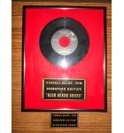 Elvis Presley Framed Blue Suede Shoes 45 RPM Record Collectible Wall Art Decor with extra Plaque for pinball machine game #67