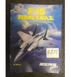 F-15 STRIKE EAGLE Arcade Machine Game Service OPERATIONS and ILLUSTRATED PARTS LIST #837 for sale 
