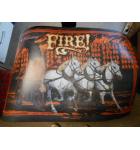 FIRE! Pinball Machine Game Translite Backbox Artwork