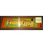 FRONTLINE Arcade Machine Game Overhead Marquee Header for sale by TAITO #H87 