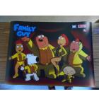 Family Guy Pinball Machine Game Translite Backbox Artwork NOS Stern #65