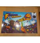 FLIPPER FOOTBALL Pinball Machine Game Translite Backbox Artwork