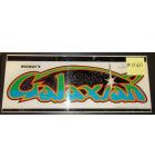 GALAXIAN Arcade Machine Game Overhead Header Marquee #H60 for sale by NAMCO 