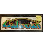 GALAXIAN Arcade Machine Game Overhead Header Marquee #H62 for sale by NAMCO 