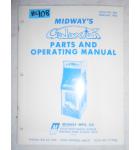 GALAXIAN Arcade Machine Game PARTS and OPERATING MANUAL #908 for sale  