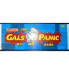 GALS PANIC Arcade Game Machine Vinyl HEADER #G96 for sale by KANELCO 