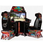 GLOBAL VR PARADISE LOST DOUBLE UZI 50" Flat Screen Sit-down Arcade Game for sale 