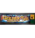 GOLDEN TEE GOLF fore! COMPLETE Arcade Game Machine FLEXIBLE HEADER #5447 for sale