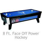 GREAT AMERICAN FACE OFF 8' Air Hockey Home Table without Electronic Scoring - NEW 