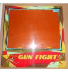 GUN FIGHT Arcade Machine Game Plexiglass Marquee Graphic Artwork #1172 for sale  