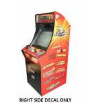 Global Arcade Classics 2007 Video Arcade Machine Game Cabinet Full Art Decal Set - Left & Right Side for sale 