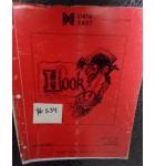 HOOK Pinball Machine Game Operations Manual #534 for sale - DATA EAST  