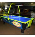 HOT FLASH II AIR HOCKEY Table by Valley Dynamo with OVERHEAD SCORING