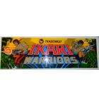 IKARI WARRIORS Arcade Machine Game Overhead Marquee PLEXIGLASS Header for sale #W84 