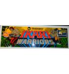 IKARI WARRIORS Arcade Machine Game Overhead Marquee PLEXIGLASS Header for sale #W85  