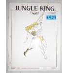 JUNGLE KING Arcade Machine Game MANUAL with SCHEMATICS #929 for sale   