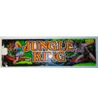 JUNGLE KING Arcade Machine Game Overhead Header GLASS for sale #G32 by TAITO 