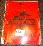 JURASSIC PARK Pinball Machine Game Owner's Manual #418 for sale - DATA EAST 