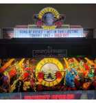 Jersey Jack GUNS N' ROSES LE SE Pinball Machine Game Backbox Topper