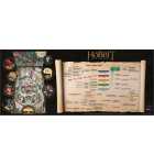 Jersey Jack The Hobbit Pinball Machine Game FLEXIBLE RULE FLOWCHART for sale 