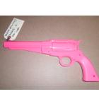 KONAMI Arcade Machine Game LEFT Half of Pink REVOLVER Gun #3161 for sale 