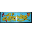 LOOPING Arcade Machine Game Overhead Header Marquee #G627 for sale by VENTURE LINE  