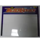 MAZER BLAZER Arcade Machine Game Monitor Bezel Artwork Graphic GLASS for sale #X49  