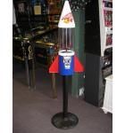 MIGHTY MITE Rocket Gumball Machine for sale - Vend Gumballs/Super Balls/Capsules  