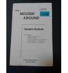 MOUSIN' AROUND Pinball OPERATOR'S HANDBOOK #1306 for sale